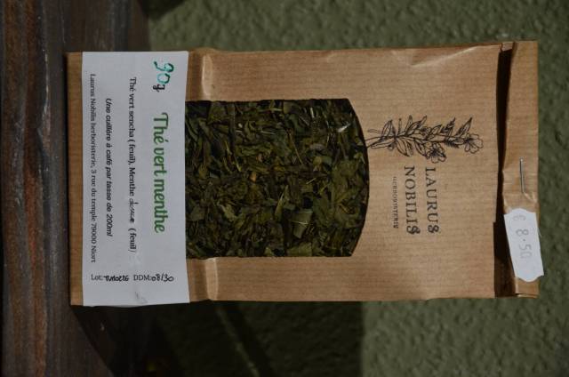 Th� vert � la menthe