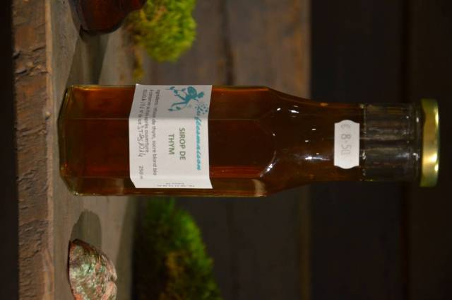 Sirop de thym